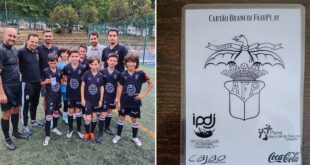 Equipa de sub-10 do FC Tirsense recebeu Cartão Branco