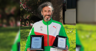 Joaquim Figueiredo homenageado com o prémio Best Male European Master