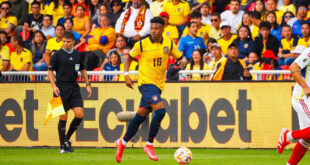 John Mercado convocado para a Seleção do Equador