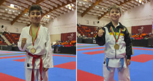 Karate Shotokan de Vila das Aves com dois campeões no Campeonato Nacional da Karate de Infantis a Juvenis