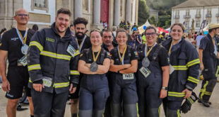 Bombeiros Voluntários de Vila das Aves participaram no Escadório da Humanidade