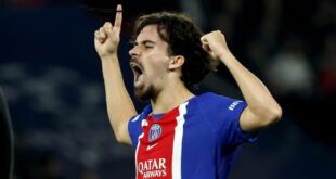 Vitinha em destaque na vitória do PSG frente ao Barcelona com golo decisivo